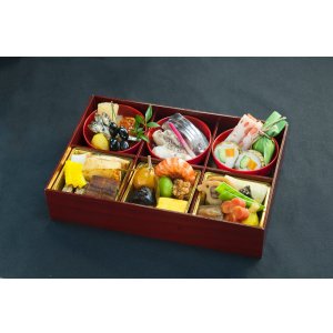 画像: 早期予約特典【送料無料】特撰新春 和風おせち料理【宝】折箱１段重＜１名様用＞　10/31まで